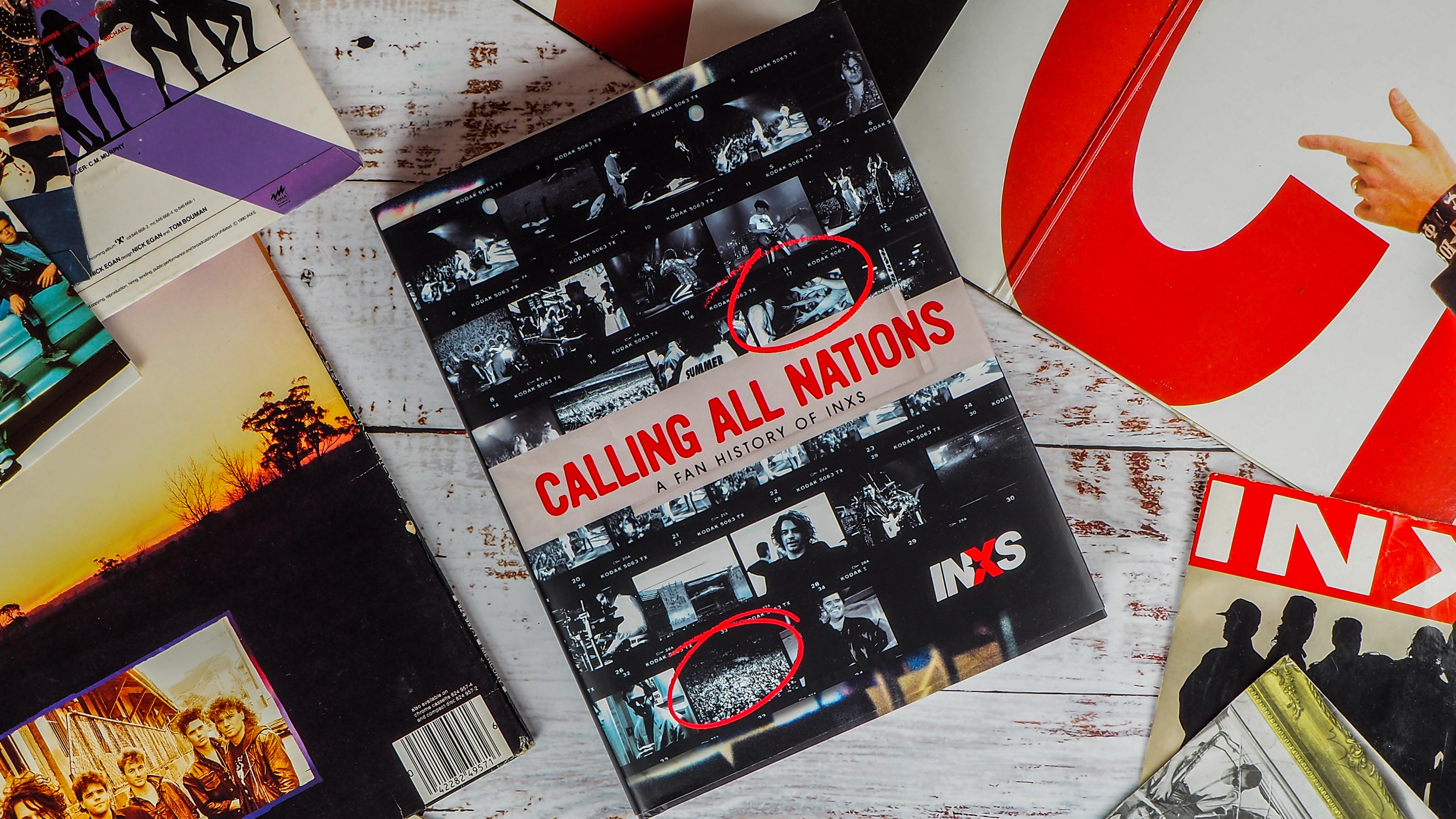 INXS - Calling All Nations: A Fan History of INXS (Signed Super Deluxe Edition Book)