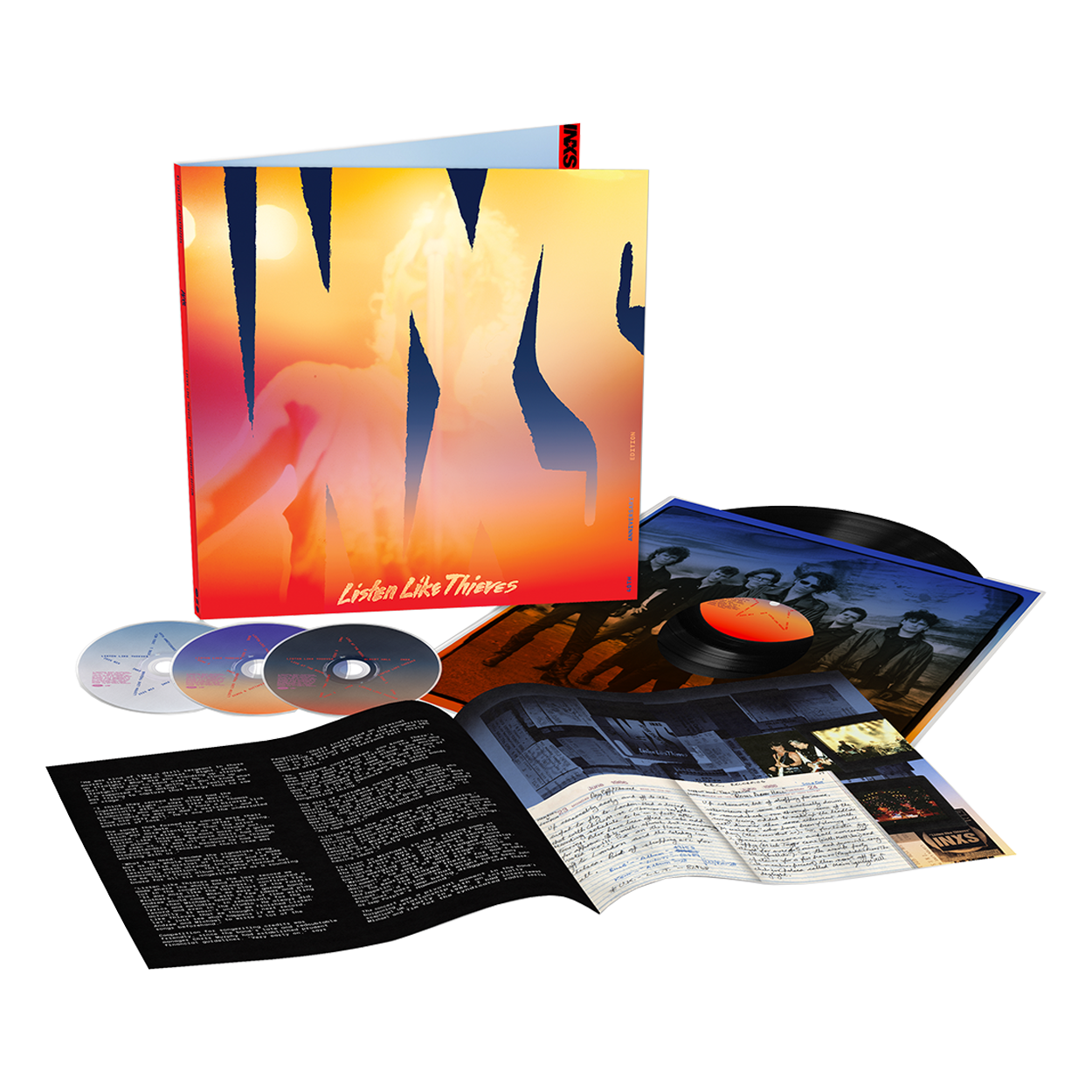 INXS - Listen Like Thieves (40th Anniversary): Deluxe LP + 3CD  