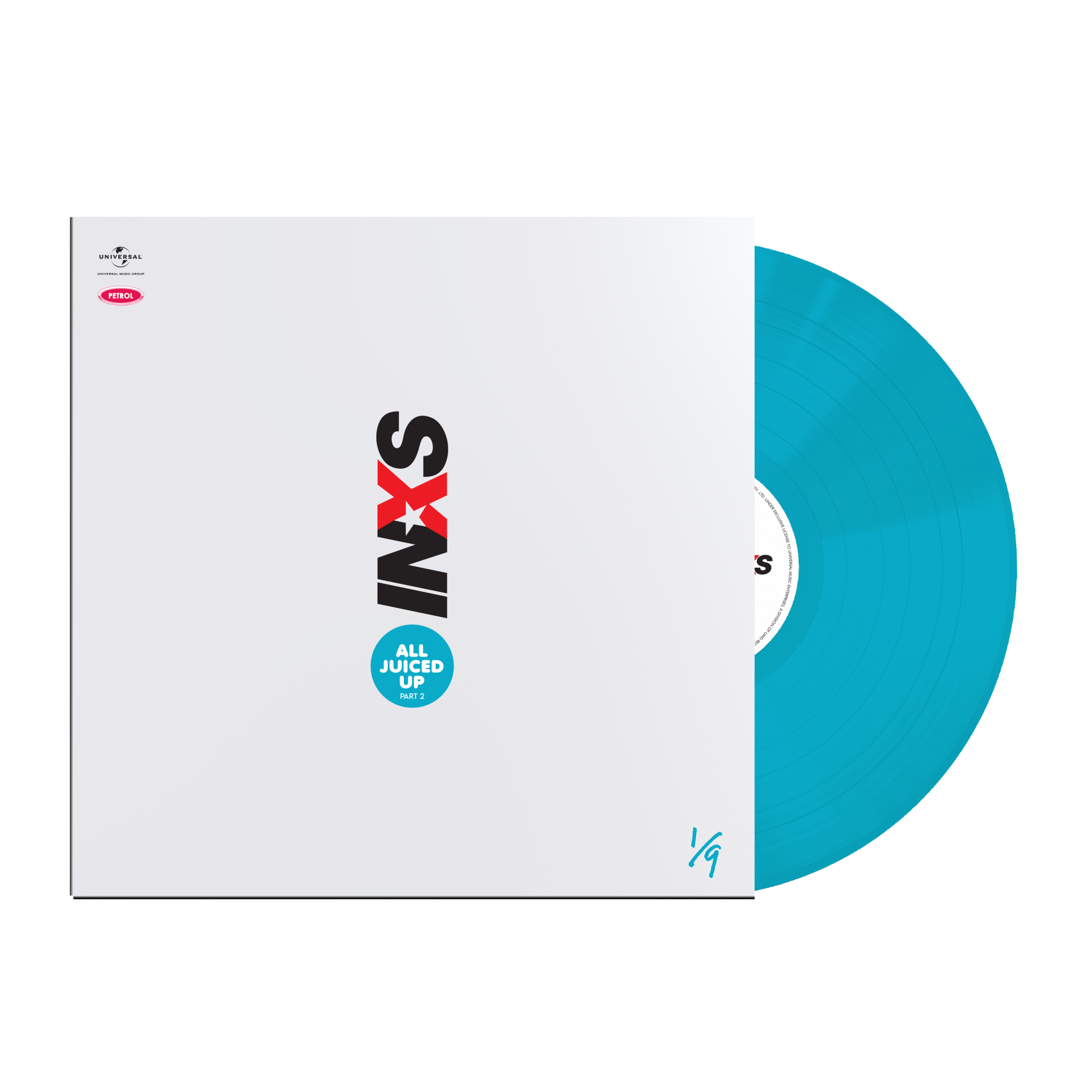 INXS - ALL JUICED UP PART TWO – 1 of 9: Exclusive Blue Vinyl LP