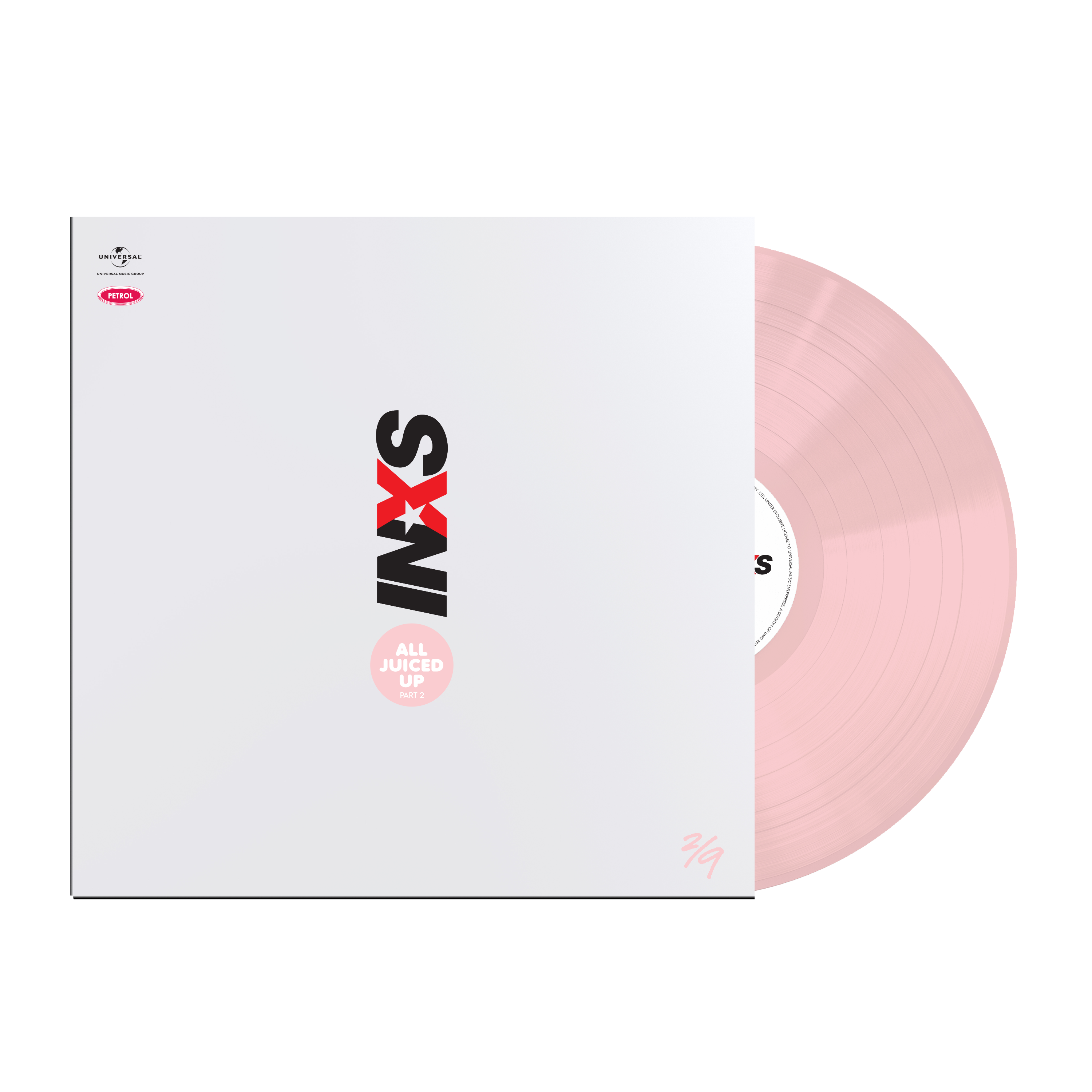 INXS - ALL JUICED UP PART TWO – 2 of 9: Exclusive Pink Vinyl LP..